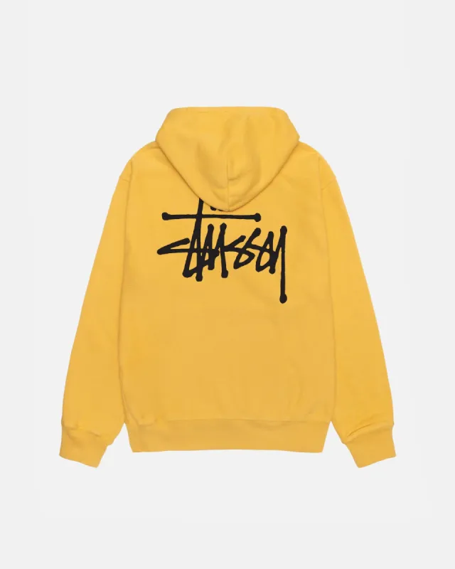 BASIC STÜSSY HOODIE PIGMENT DYED sold by Stussy