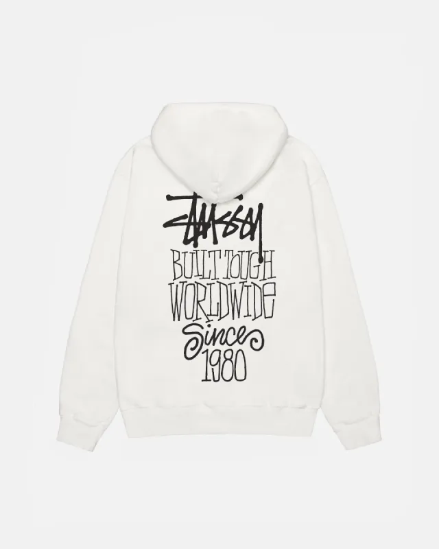 BUILT TOUGH HOODIE PIGMENT DYED sold by Stussy