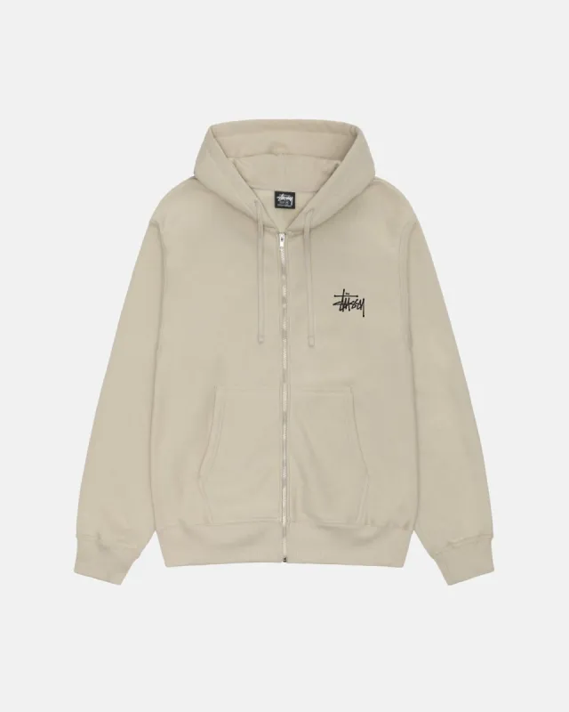 BASIC STÜSSY ZIP HOODIE sold by Stussy