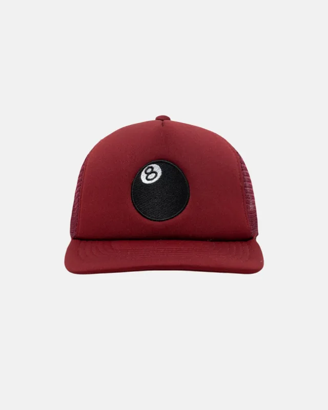 TRUCKER 8 BALL SNAPBACK sold by Stussy