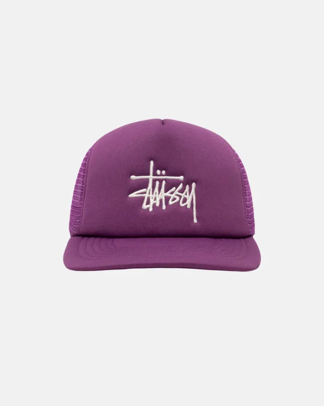 TRUCKER BIG BASIC SNAPBACK sold by Stussy