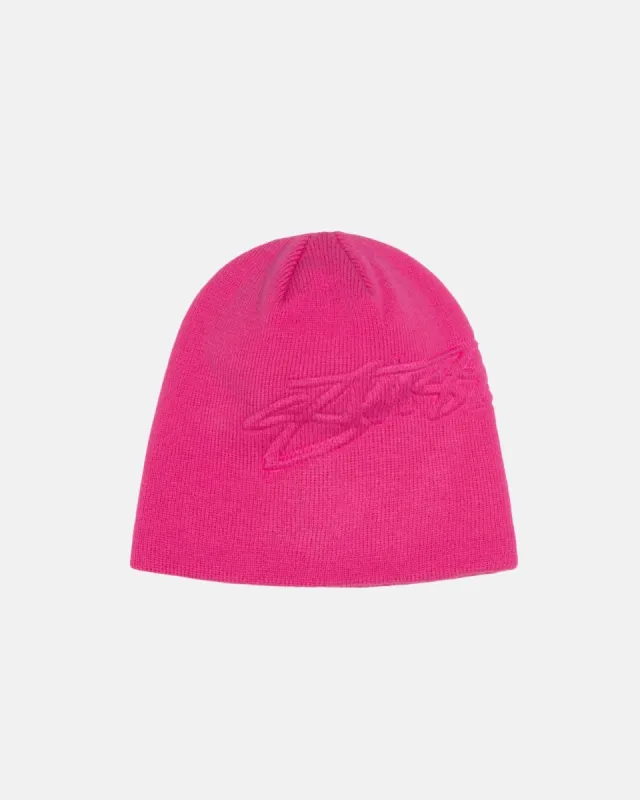 SKULLCAP EMBOSSED SMOOTH STOCK sold by Stussy