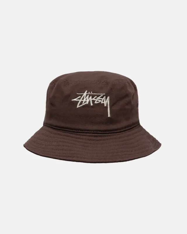 BUCKET HAT BIG STOCK sold by Stussy