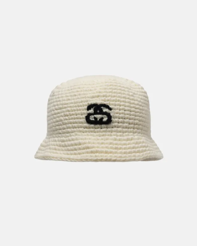 BUCKET HAT SS LINK KNIT sold by Stussy