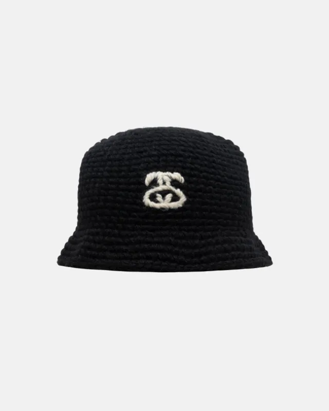BUCKET HAT SS LINK KNIT sold by Stussy
