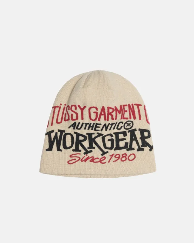 SKULLCAP WORKGEAR PRINT sold by Stussy