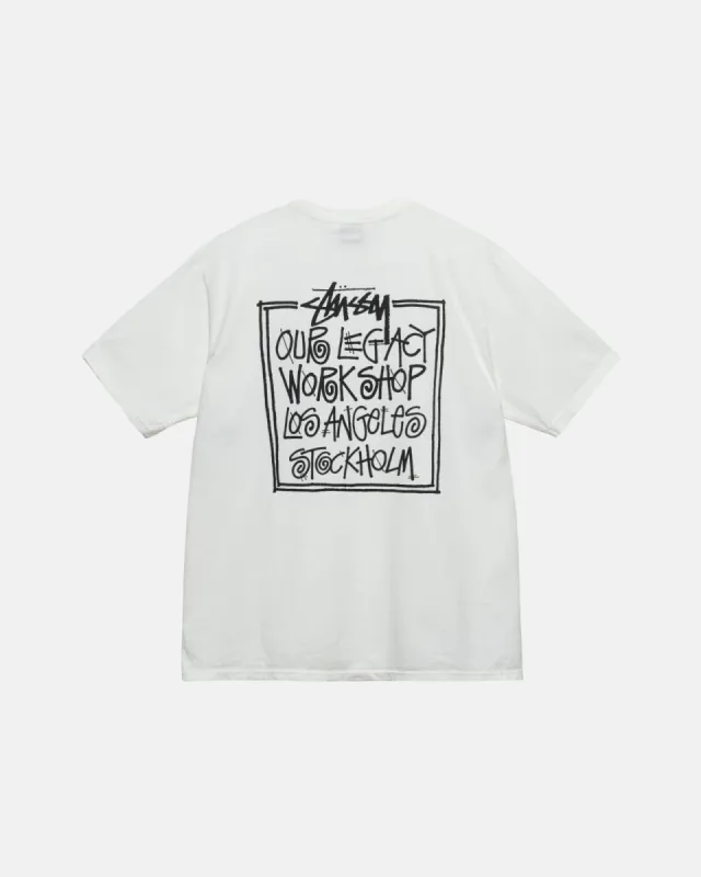 OUR LEGACY FRAME PIGMENT DYED TEE sold by Stussy