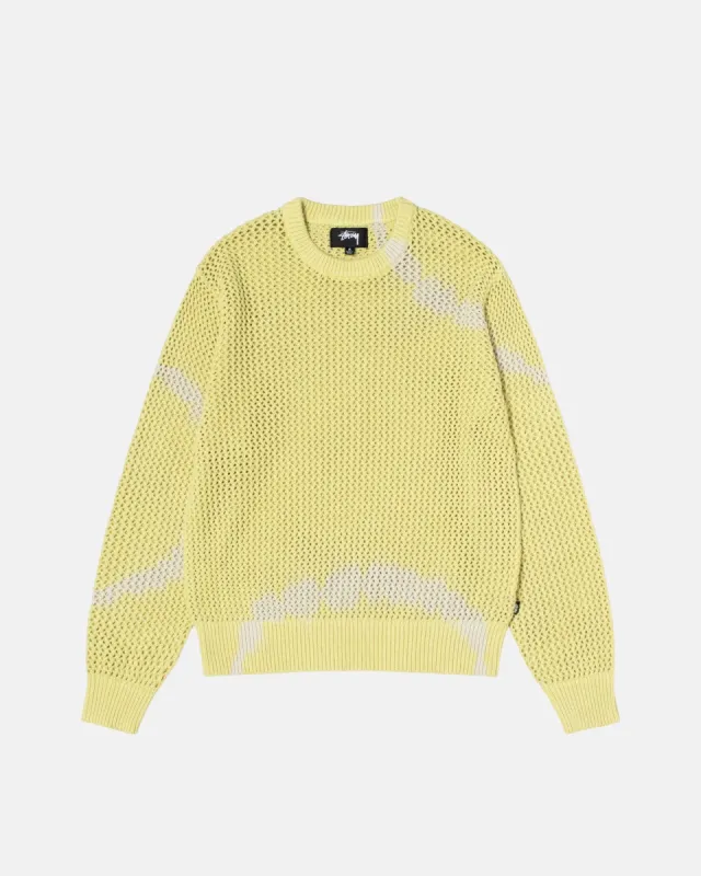 PIGMENT DYED LOOSE GAUGE SWEATER sold by Stussy