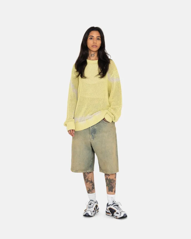 通販安心 Stussy Pigment Dyed Loose Gauge Sweater 【公式通販】