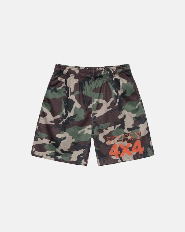 MESH SHORT 4X4 made by Stussy