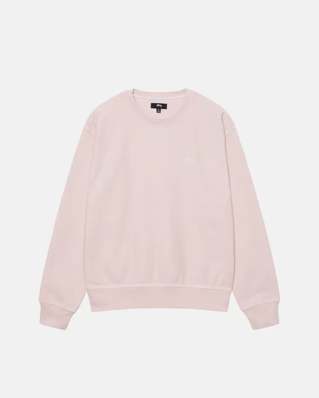 OVERDYED STOCK LOGO CREW sold by Stussy