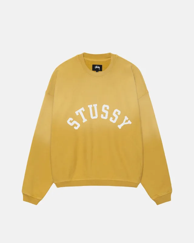 SUN FADED OVERSIZED CREW sold by Stussy
