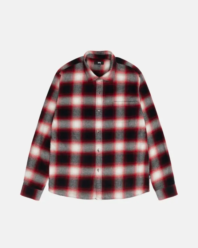 BAY PLAID SHIRT sold by Stussy