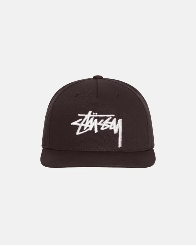 POINT CROWN BIG STOCK SNAPBACK sold by Stussy