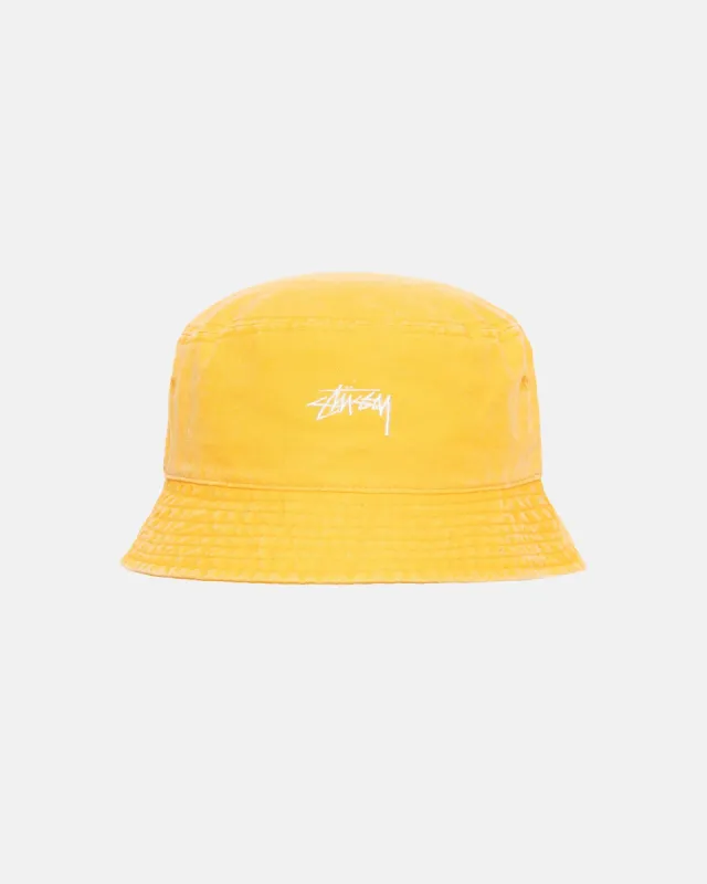 BUCKET HAT WASHED STOCK made by Stussy