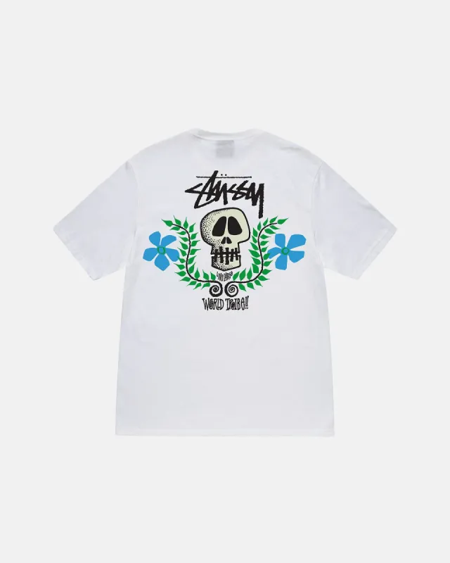 SKULL CREST TEE sold by Stussy