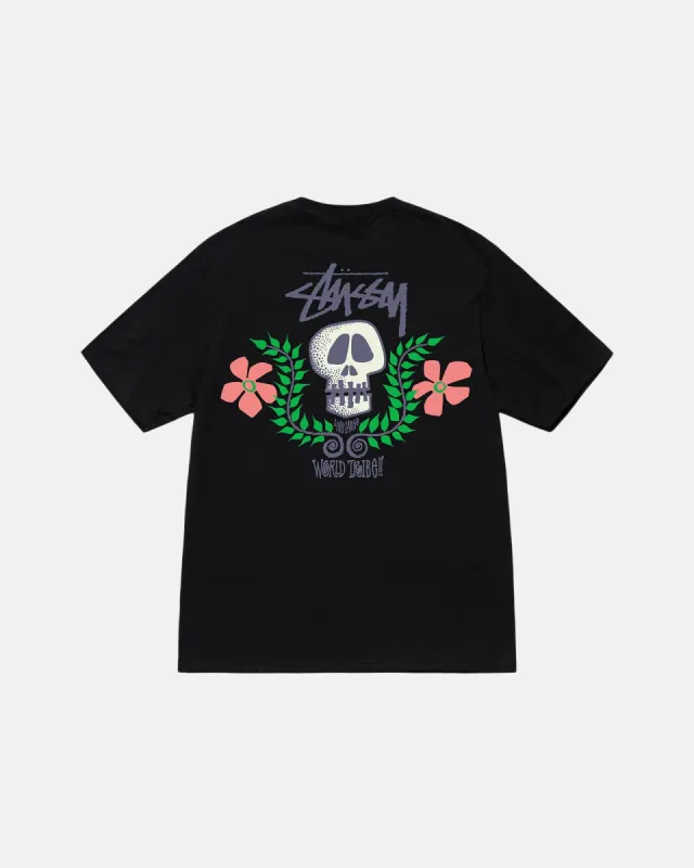 SKULL CREST TEE sold by Stussy
