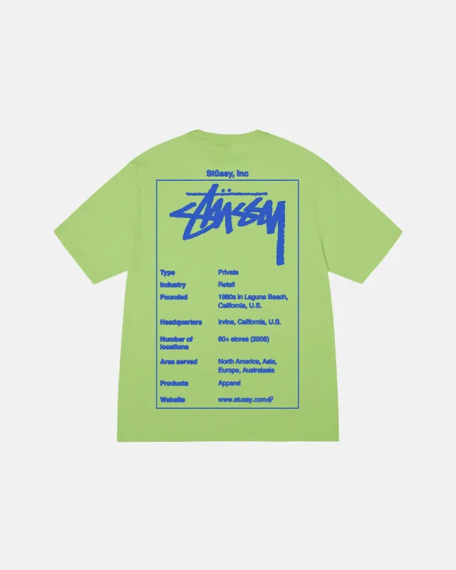 WIKI TEE sold by Stussy