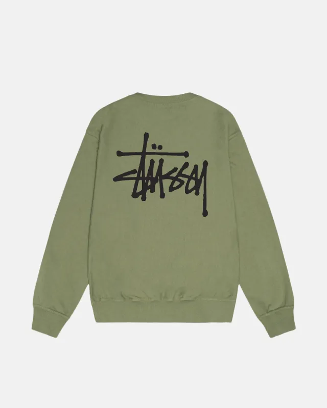 BASIC STÜSSY PIGMENT DYED CREW sold by Stussy
