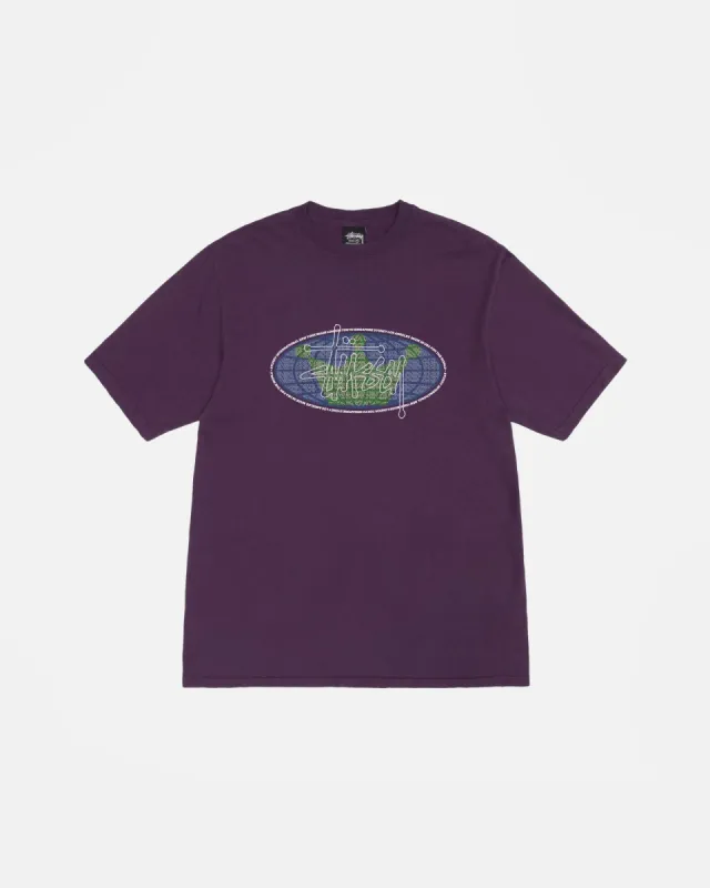 KING OF THE WORLD TEE PIGMENT DYED sold by Stussy