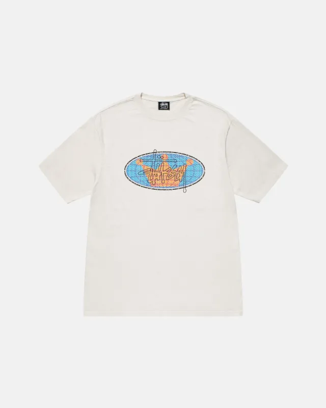 KING OF THE WORLD TEE PIGMENT DYED made by Stussy