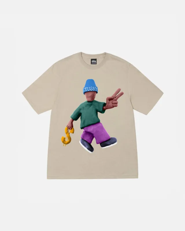 PEACE & PROSPERITY TEE made by Stussy