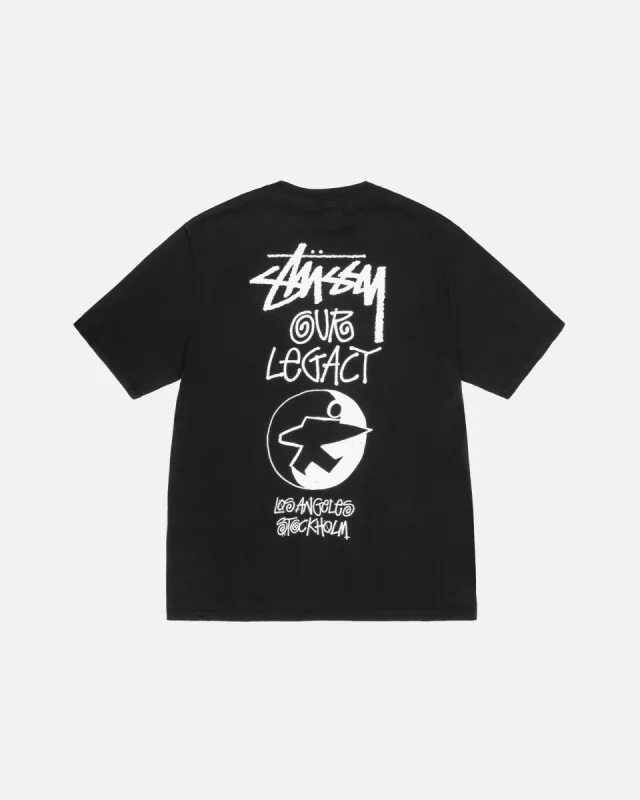 OUR LEGACY WORK SHOP SURFMAN TEE PIGMENT DYED sold by Stussy
