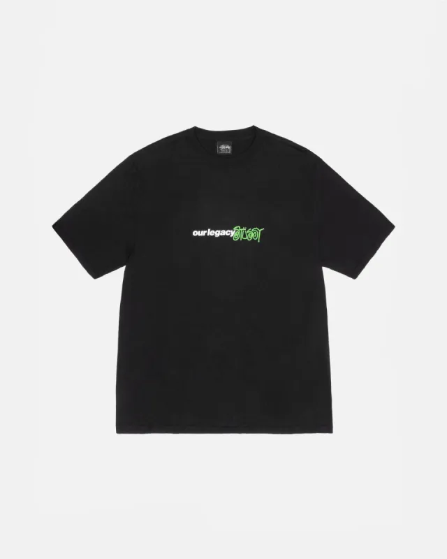 OUR LEGACY WORK SHOP SPORT TEE PIGMENT DYED sold by Stussy