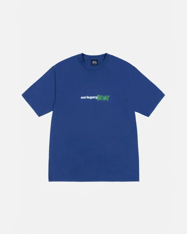 OUR LEGACY WORK SHOP SPORT TEE PIGMENT DYED sold by Stussy
