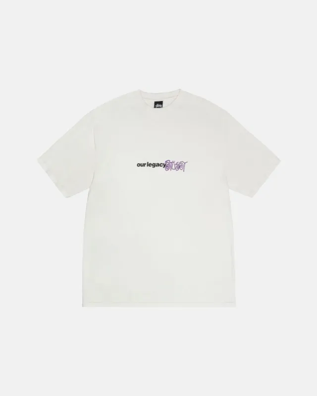 OUR LEGACY WORK SHOP SPORT TEE PIGMENT DYED sold by Stussy