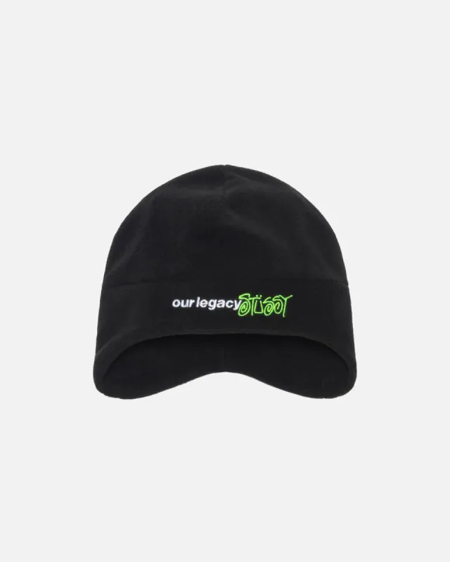 OUR LEGACY WORK SHOP POLAR FLEECE BEANIE sold by Stussy