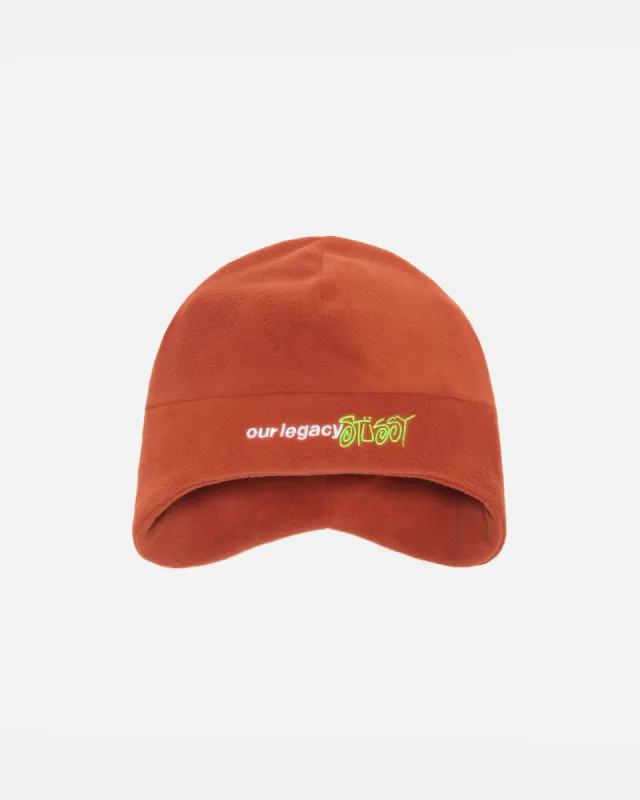 OUR LEGACY WORK SHOP POLAR FLEECE BEANIE made by Stussy