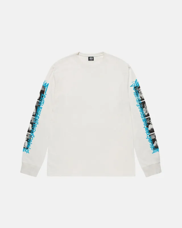 YOUTH BRIGADE PIGMENT DYED LS TEE sold by Stussy