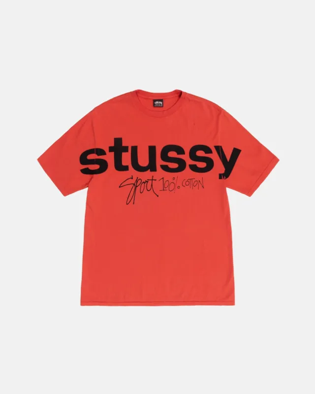 SPORT 100% PIGMENT DYED TEE sold by Stussy