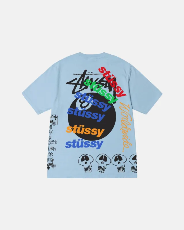 TEST STRIKE PIGMENT DYED TEE sold by Stussy