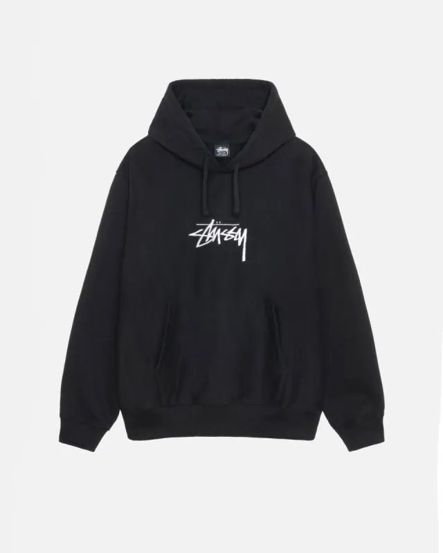 STOCK LOGO APPLIQUE HOODIE sold by Stussy