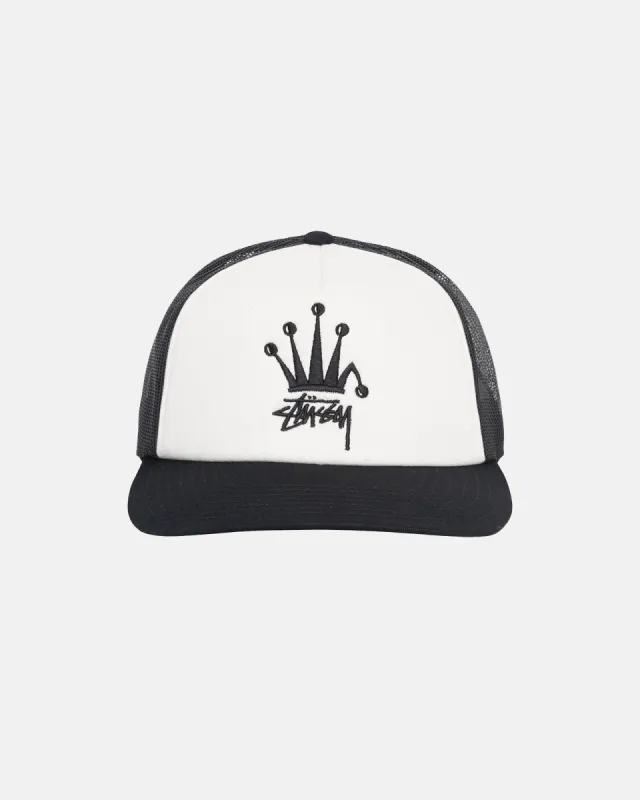 CROWN STOCK TRUCKER CAP sold by Stussy