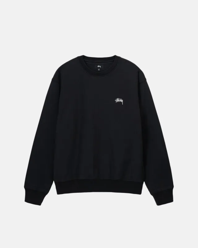 OVERDYED STOCK LOGO CREW sold by Stussy