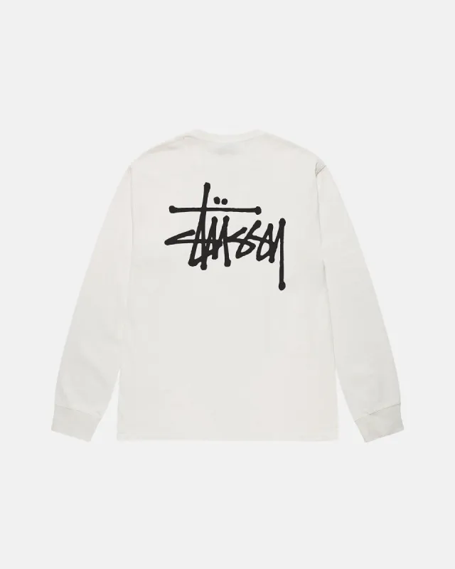 BASIC STÜSSY LS TEE PIGMENT DYED sold by Stussy