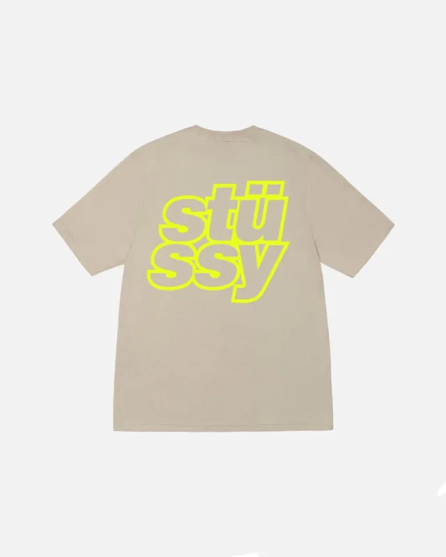 STACKED TEE sold by Stussy
