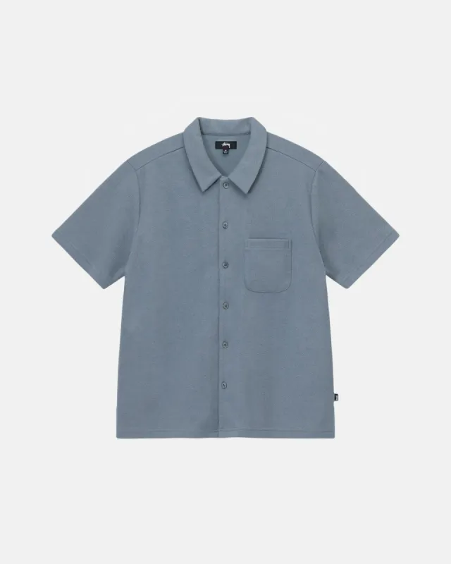 CREPE JERSEY SHIRT sold by Stussy