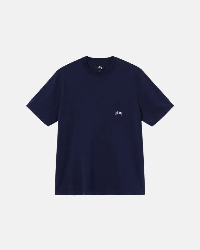 OVERDYED SS POCKET CREW sold by Stussy