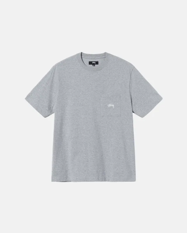 OVERDYED SS POCKET CREW sold by Stussy