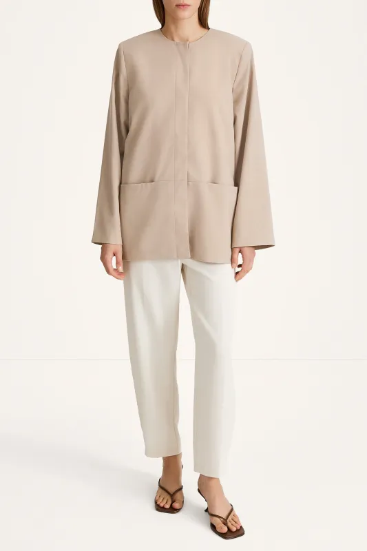 BLEVIO BLAZER - SAND made by Stylein