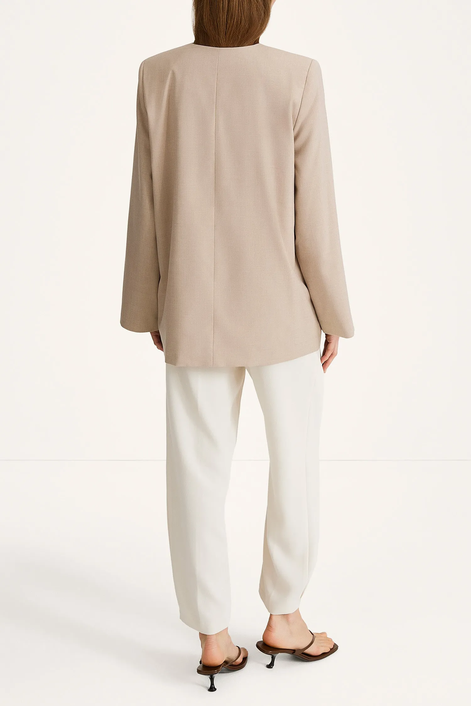 BLEVIO BLAZER - SAND sold by Stylein product image thumbnail 4