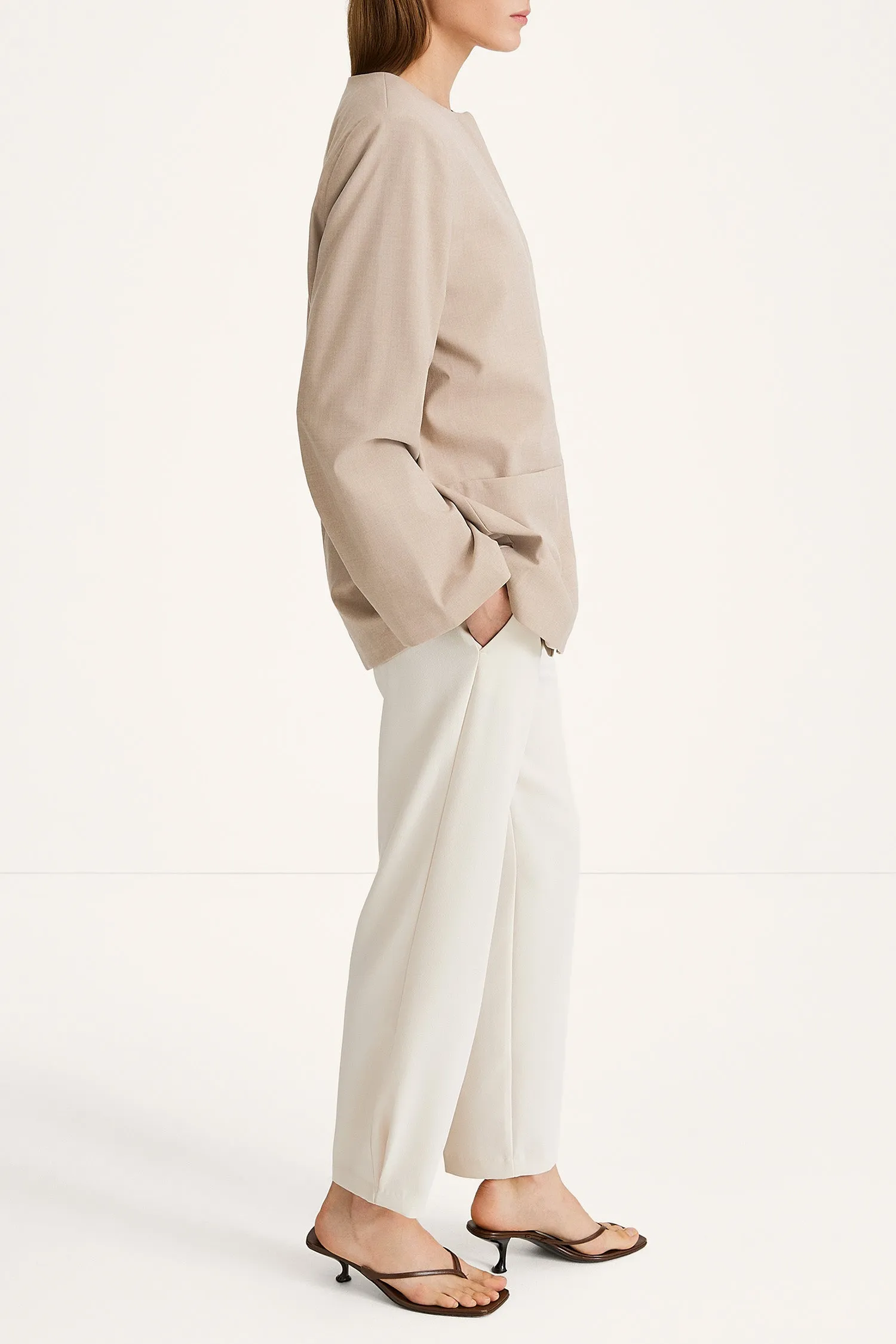 BLEVIO BLAZER - SAND sold by Stylein product image thumbnail 3