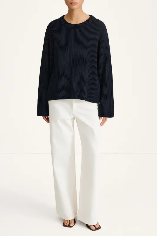 ABELLA SWEATER - MIDNIGHT sold by Stylein