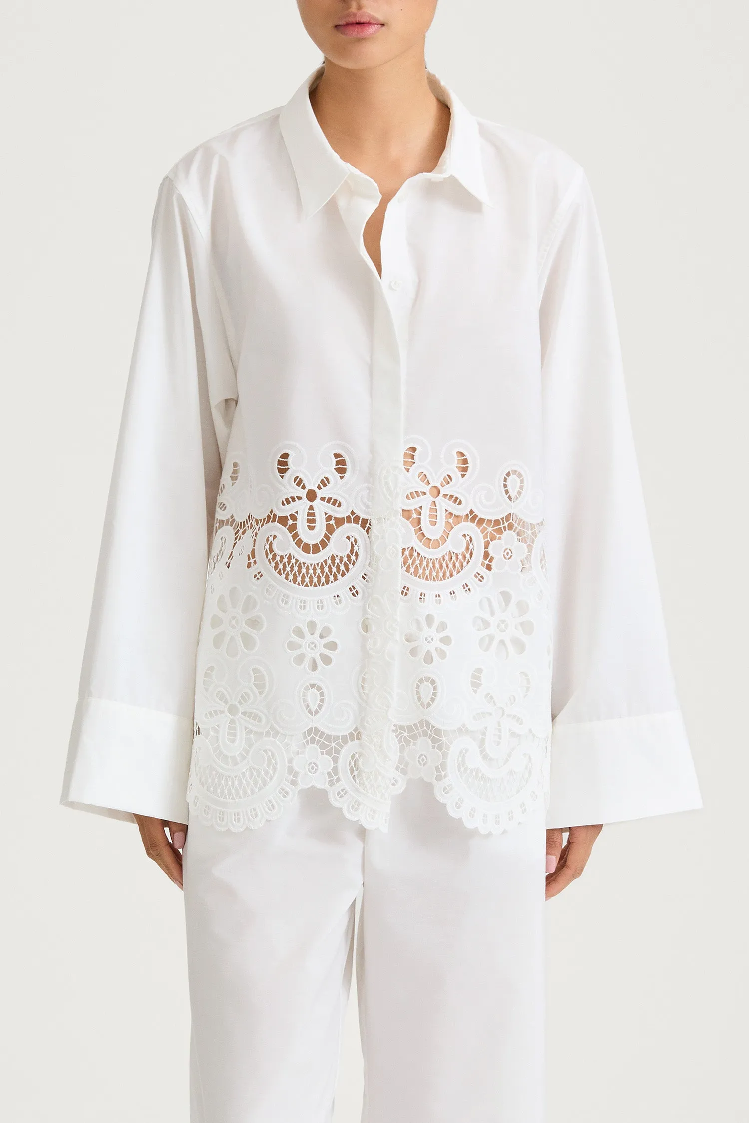 JURETTO SHIRT - WHITE sold by Stylein product image thumbnail 3