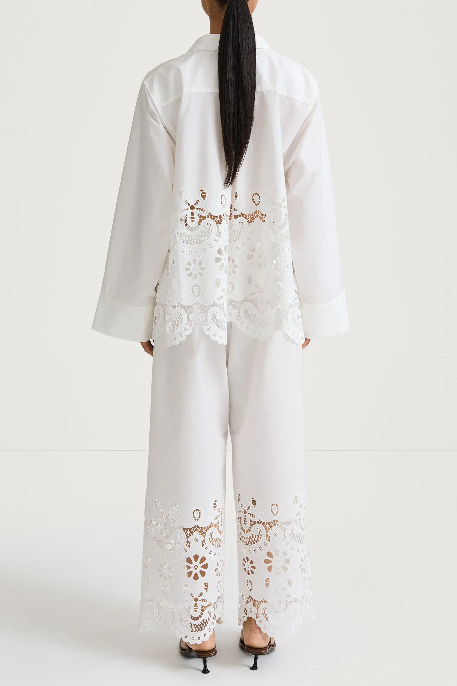 JURETTO SHIRT - WHITE sold by Stylein product image thumbnail 5