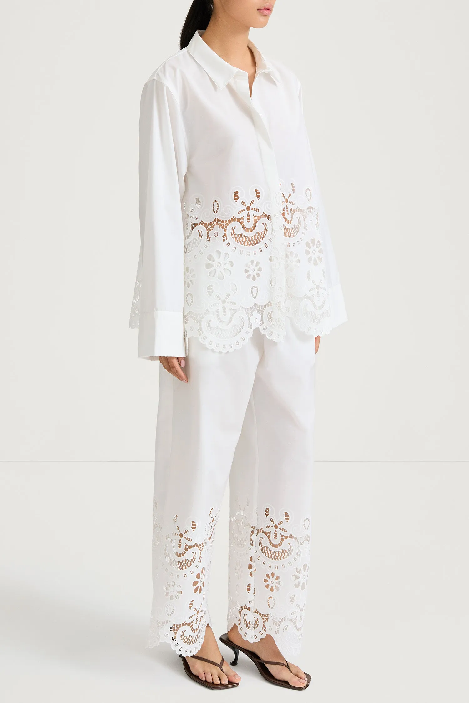 JURETTO SHIRT - WHITE sold by Stylein product image thumbnail 4